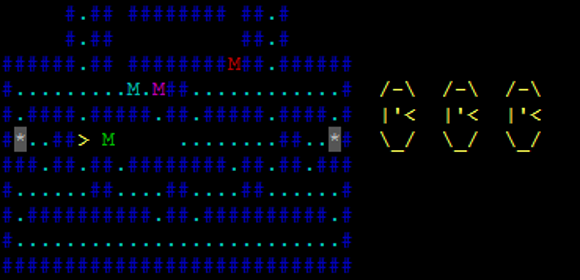 ASCII Pacman